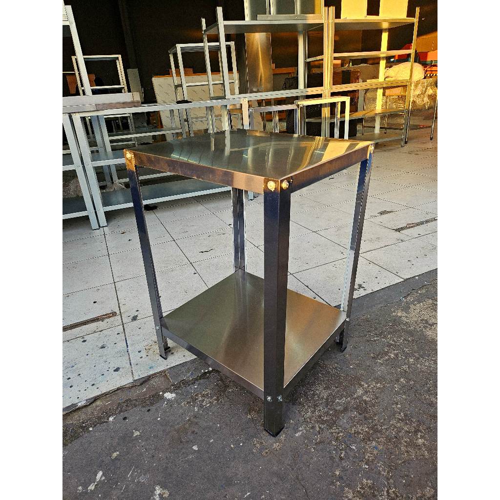 Mesa em Aço Inox Multiuso Desmontável