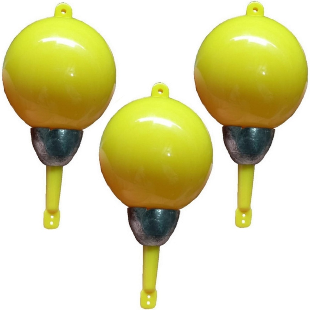 Boia Plástica Cascavel Paulistinha Chumbo E Chocalho Kit c/3 em Oferta na Shopee