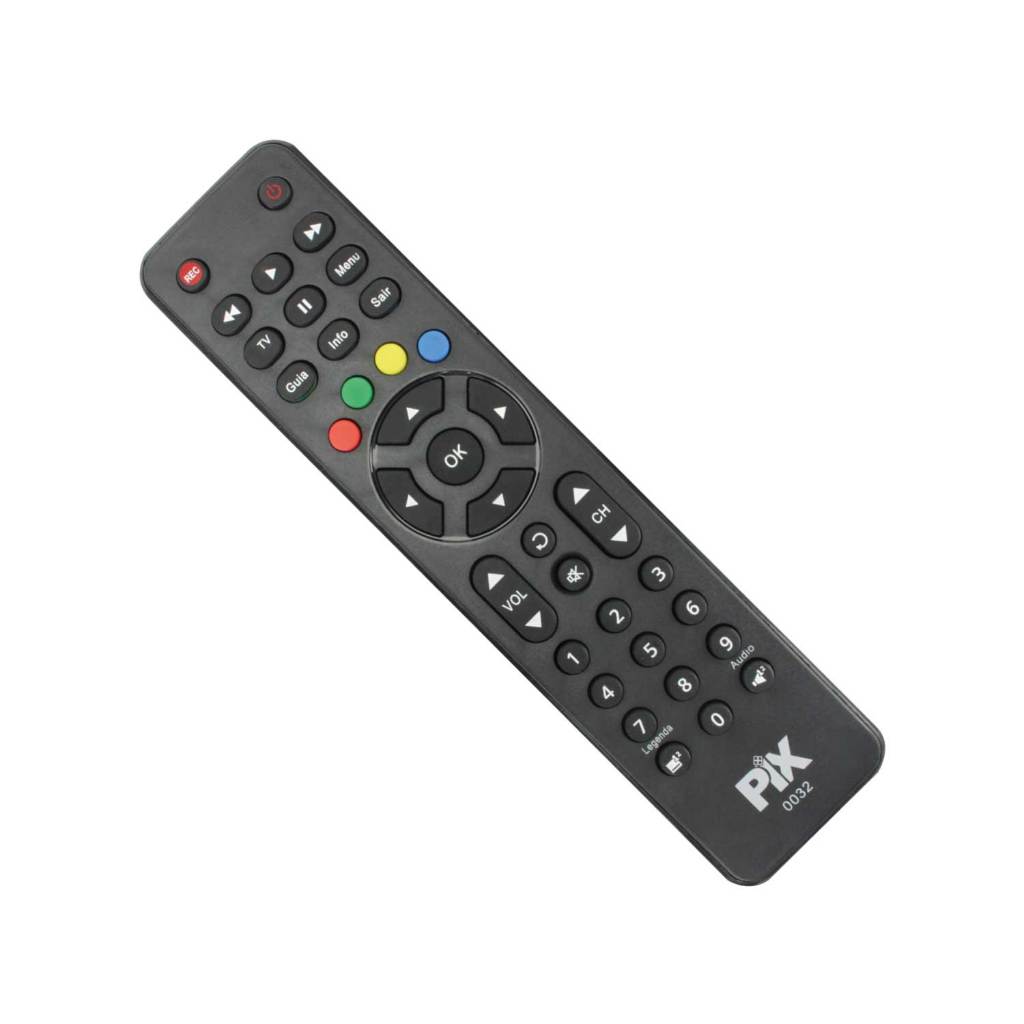 Controle Remoto Compatível com Receptor Oi / Elsys Hdtv