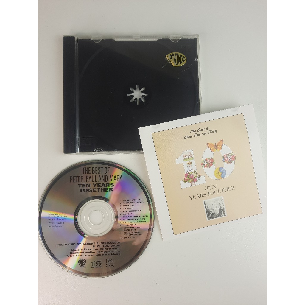 CD The Best Of Peter, Paul And Mary Ten Years Together 1970