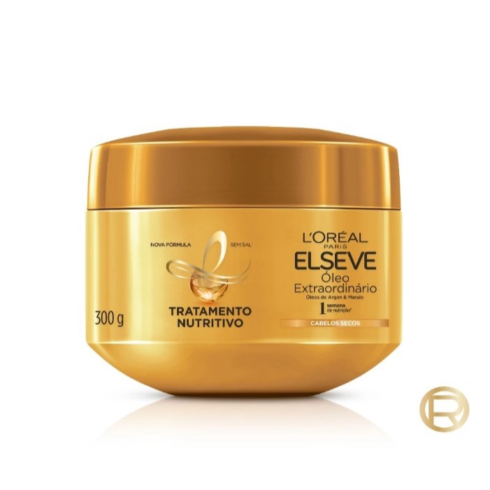 Creme De Tratamento Elseve Oleo Extraordinário L'Oréal Paris - 300g em Oferta na Shopee