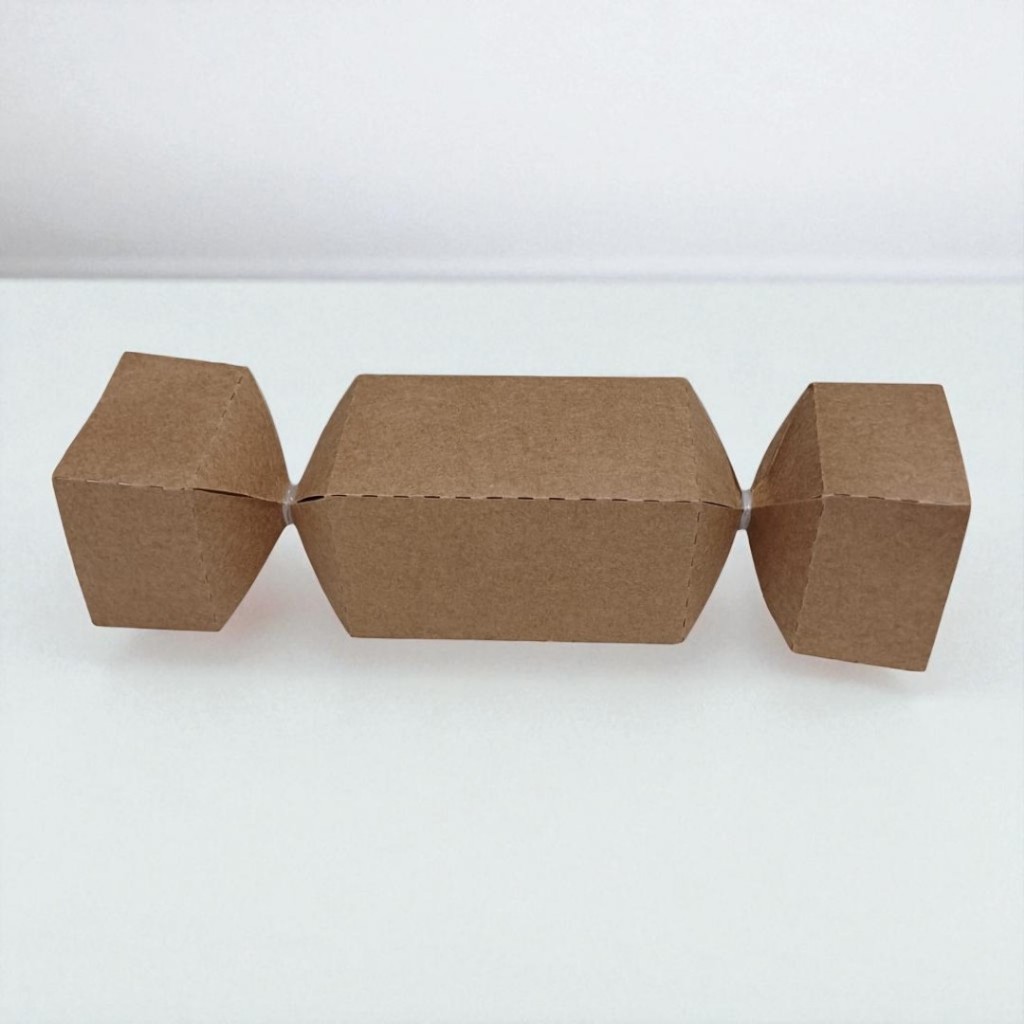 80 Caixas Bala Kraft para personalizar  para artesanato, decoração e lembrancinha