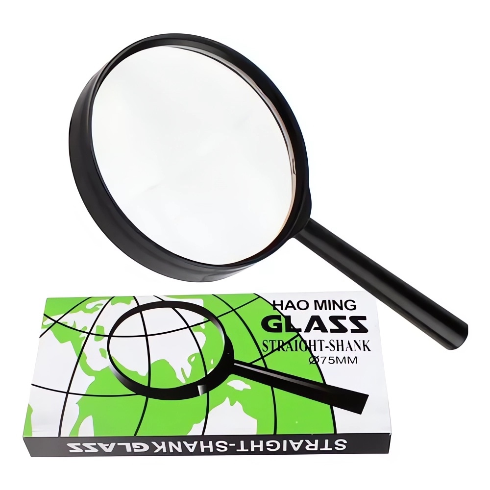 Kit 10 a 40 Lupa de Aumento Zoom 50mm Para Leitura Glass Cabo Plástico em Oferta na Shopee