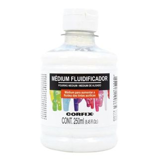 Médium Fluidificador Corfix 250ml – Ideal para Tintas Acrílicas e Efeitos de Transparência em Oferta na Shopee