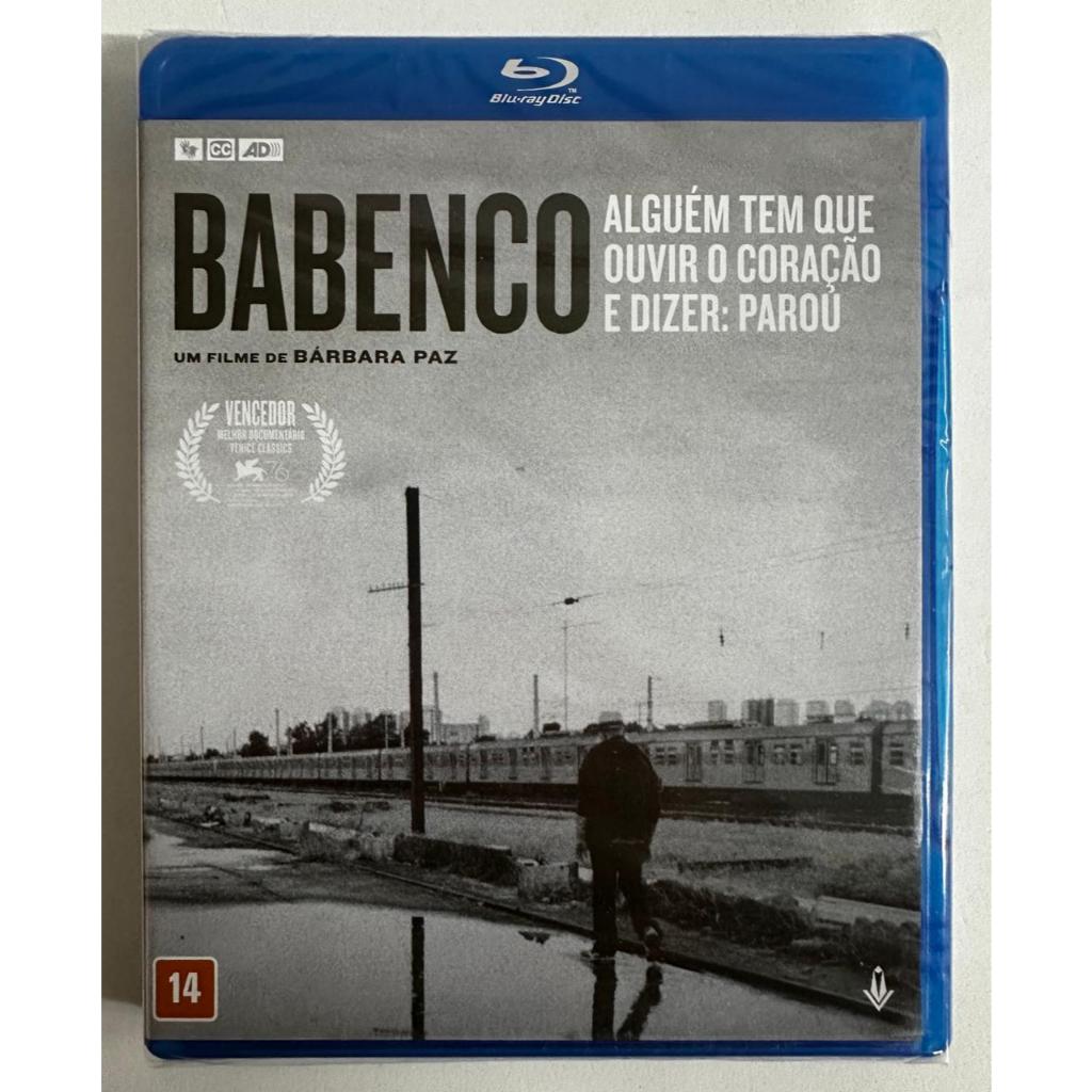 Blu-Ray Babenco Alguém Tem Que Ouvir o Coração e Dizer: Parou - Bárbara Paz - Lacrado