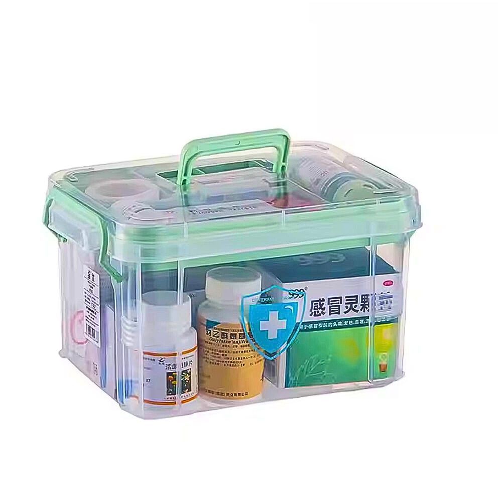 Caixa Porta Remédio Organizadora De Medicamentos Multiuso em Oferta na Shopee