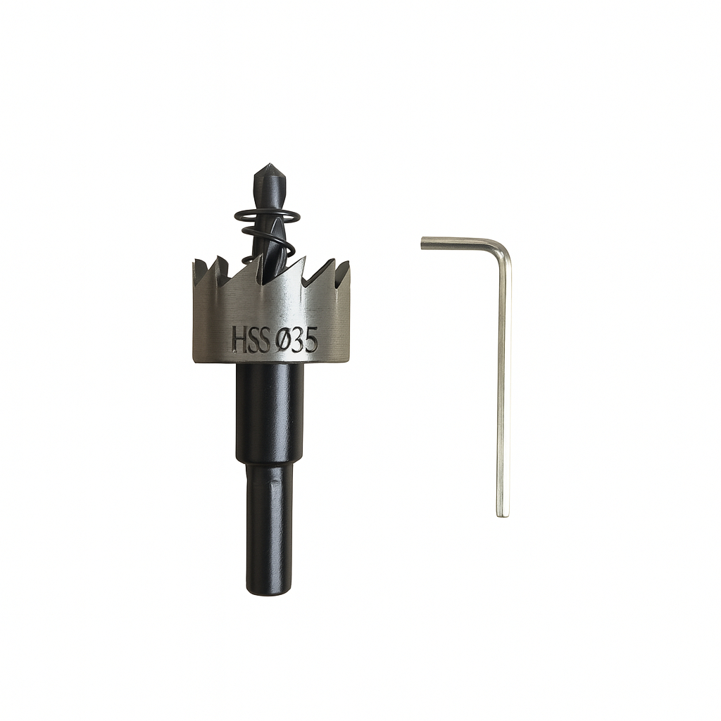 Serra Copo HSS TNT Vários Tamanhos – Fura Metal, Inox e Alumínio