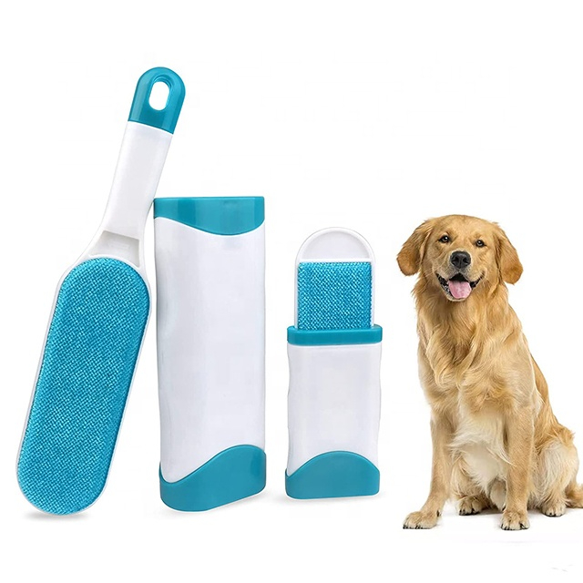 Escova Removedora Tira Pelos Pet Fur Roupa Sofa Caes ou Gatos em Oferta na Shopee