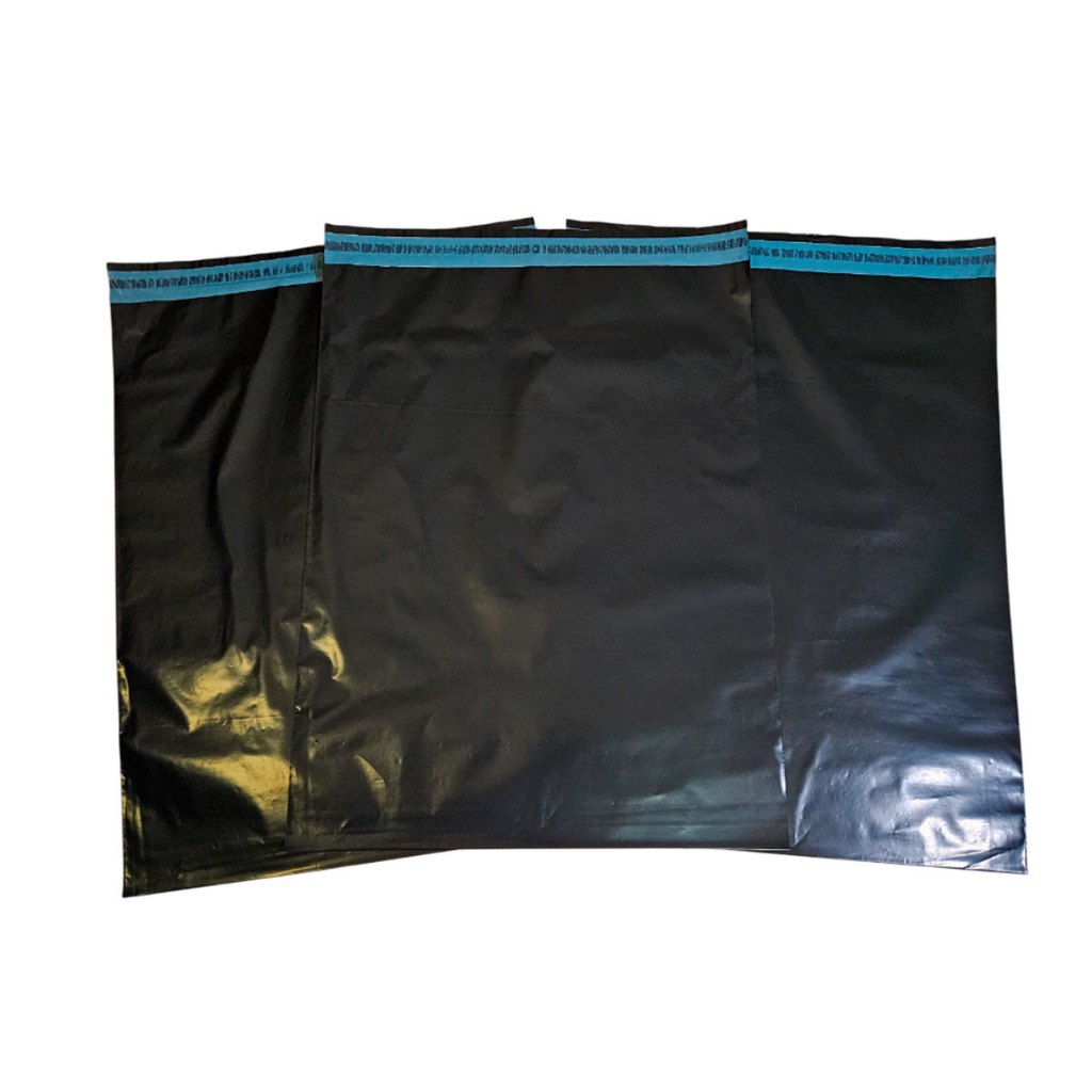 Kit Envelope de Segurança 35x45 Preto 100 Unidades Saco Plástico Correios — imagem 2 de 2