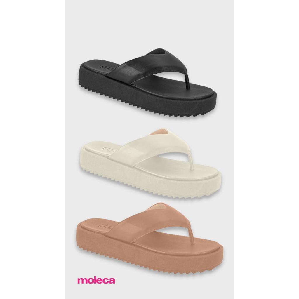 Sandalia Papete Chinelo Moleca - 5489.100 e 5590.102 - PRODUTO 100% ORIGINAL