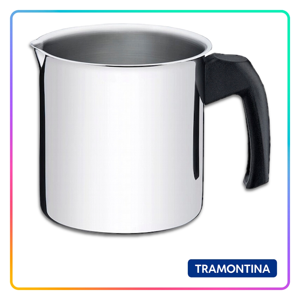 Leiteira Fervedor Tramontina Allegra Indução em Aço inox e Cabo de Baquelite - Home & Living