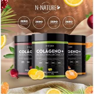 Colágeno Hidrolisado N-Nature – Antienvelhecimento Natural! em Oferta na Shopee