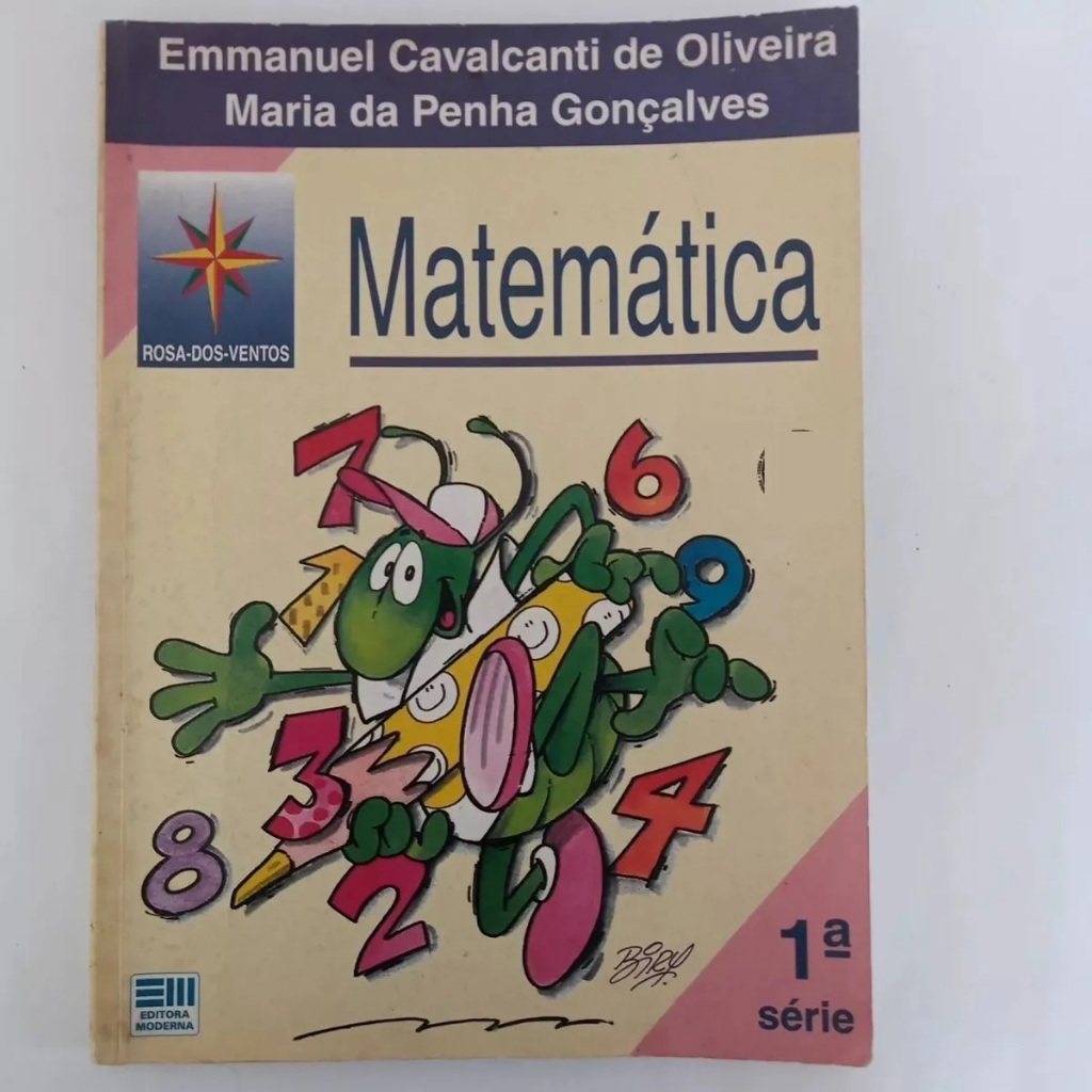 Livro Matemática 1 A Série Rosa Dos Ventos Livro Do Professo (Usado)