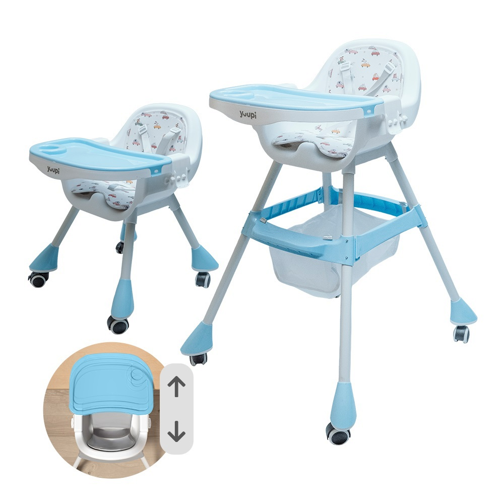 Cadeira de Alimentação para Bebês Azul  Yuupi