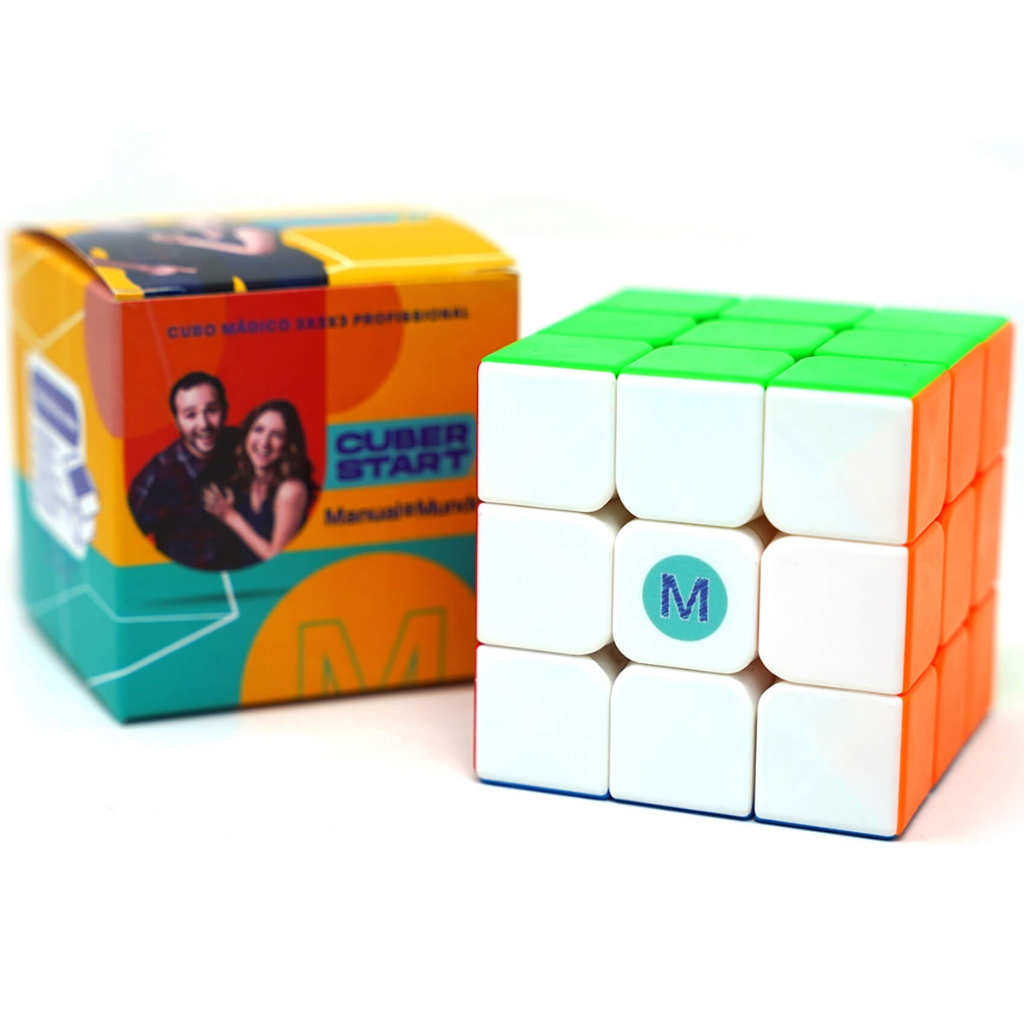 Cubo Mágico 3x3x3 Manual Do Mundo Start Cuber Brasil em Oferta na Shopee