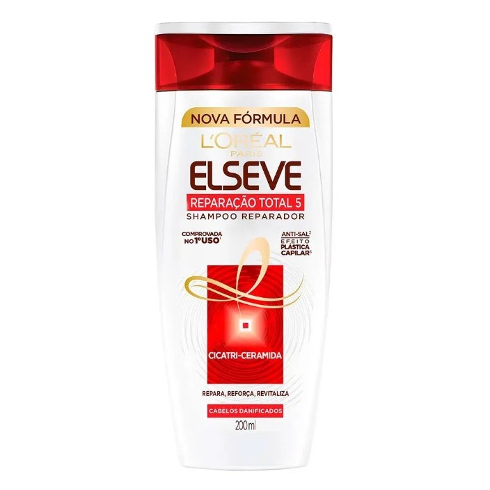 Shampoo Elseve L'Oréal Paris Reparação Total 5 - 200ml