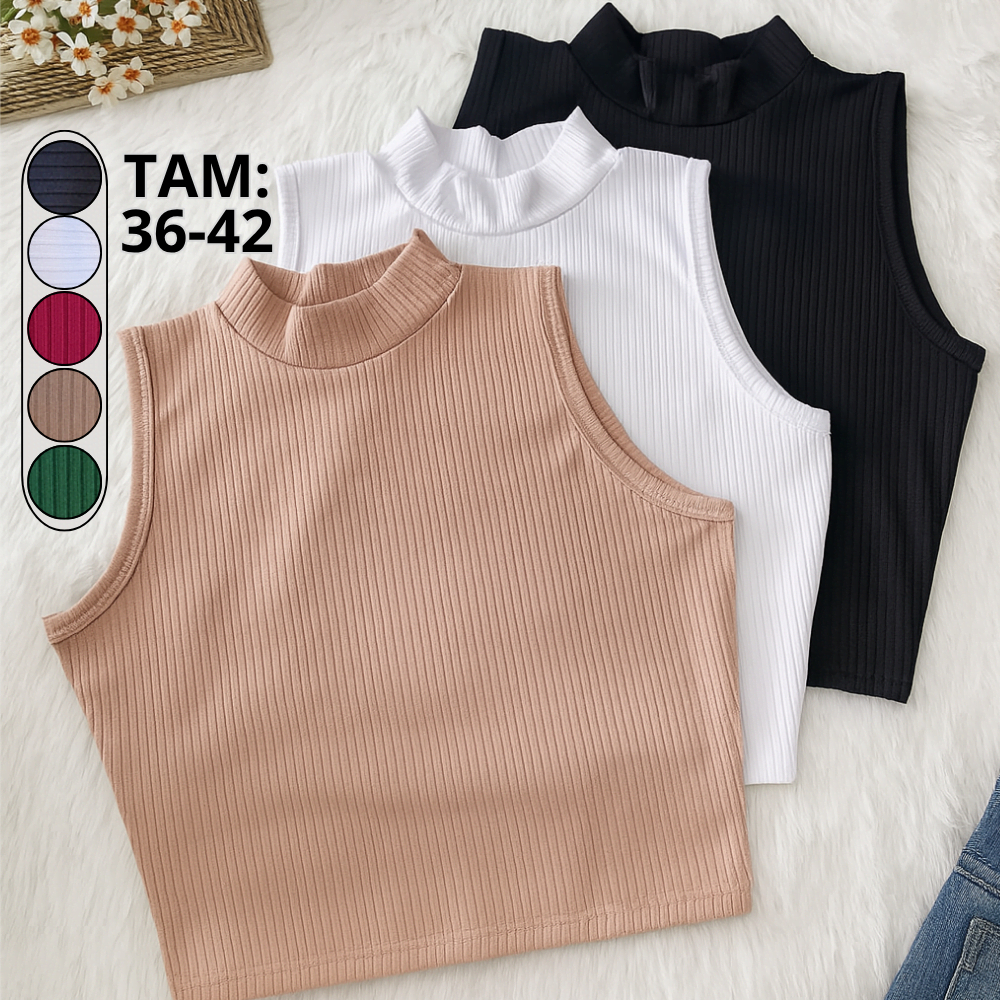 O que é Cropped Canelado Gola Alta? Guia e Onde Comprar | BuscaProdutos