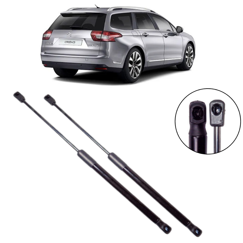 Par Amortecedor Tampa Traseira Porta Malas Citroen C5 Tourer 2009 A 2012
