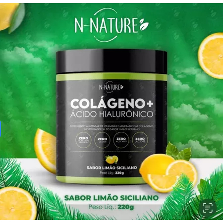 Colágeno com Ácido Hialurônico | Suplemento em Oferta + Frete Grátis na Shopee!
