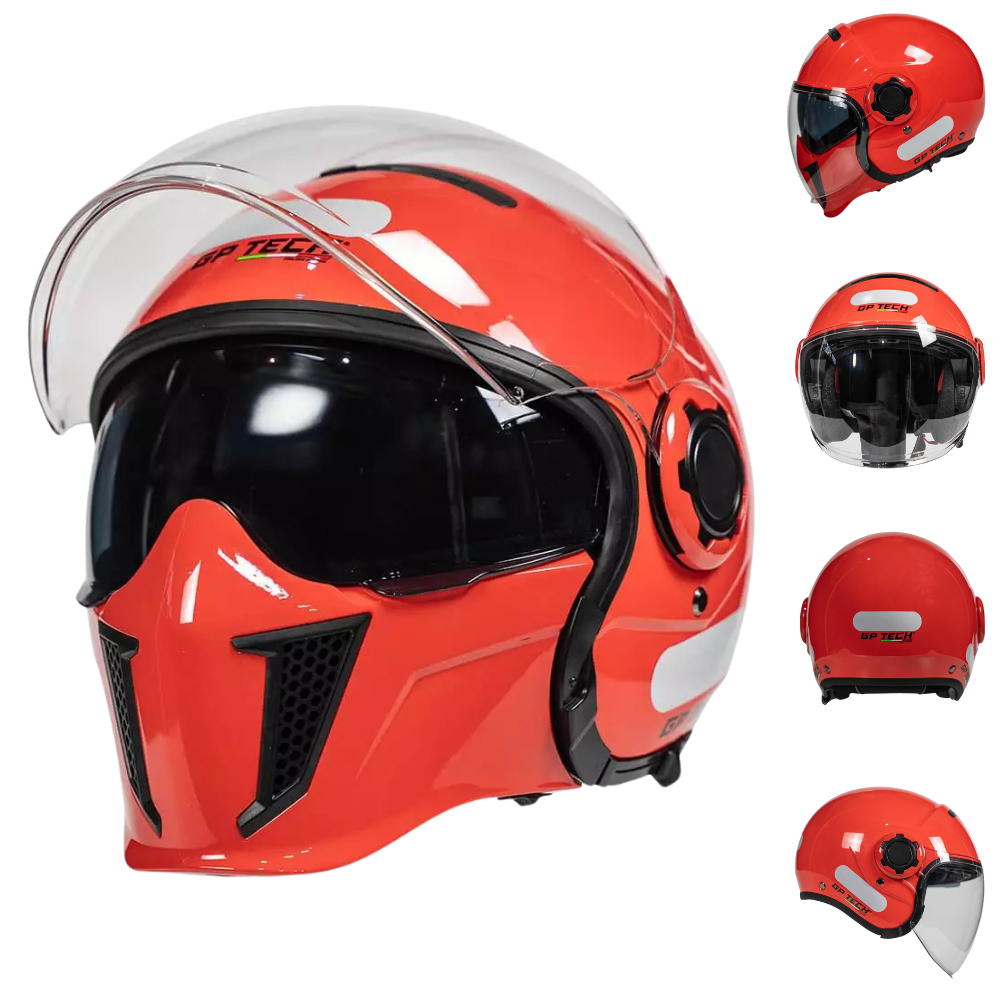 CAPACETE GP TECH ZOOM QUEIXO REMOVÍVEL em Oferta na Shopee