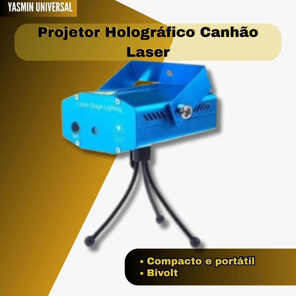 Projetor Holográfico Canhão Laser Decoração De Festas Natal