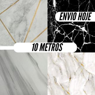 Papel de Parede Mármore Adesivo Autocolante Branco Dourado Preto  Impermeável Lavável em Oferta na Shopee