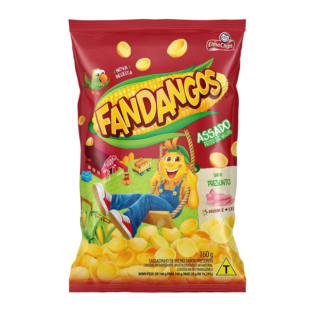 Salgadinho de Presunto Fandangos 160g Elma Chips em Oferta na Shopee