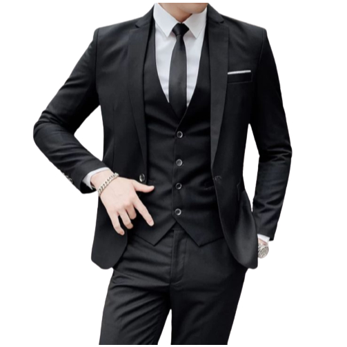 Terno Slim Masculino Completo de Luxo - Várias Cores ( Calça + Blazer )
