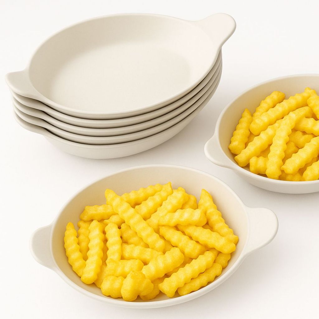 Kit 10 Petisqueira Plástica Barquinha Canoa 600ml para Lanchonete Restaurante em Oferta na Shopee