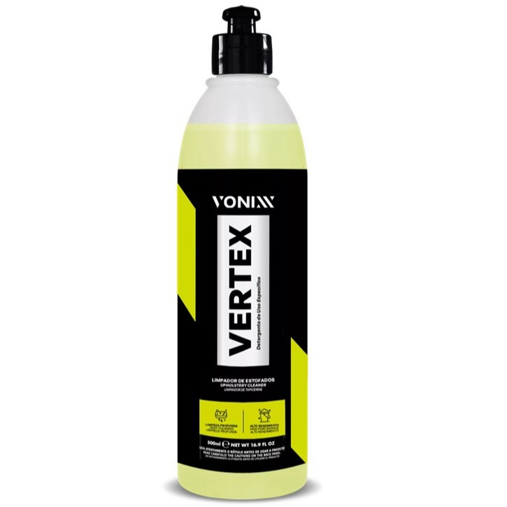 Vertex 500ml Limpeza Profunda Estofado Remove Sujeira Vonixx