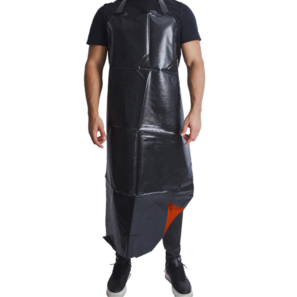 Avental Trevira Kp 400 1,20 x 0,70 Impermeável Proteção Quimica Açougue Reforçado Cozinha Frigorifico Epi Resistente