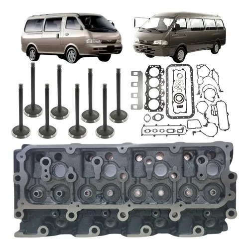 Cabeçote Motor Completo C/ Válvulas Kia Besta Gs 3.0 8v Novo em Oferta na Shopee