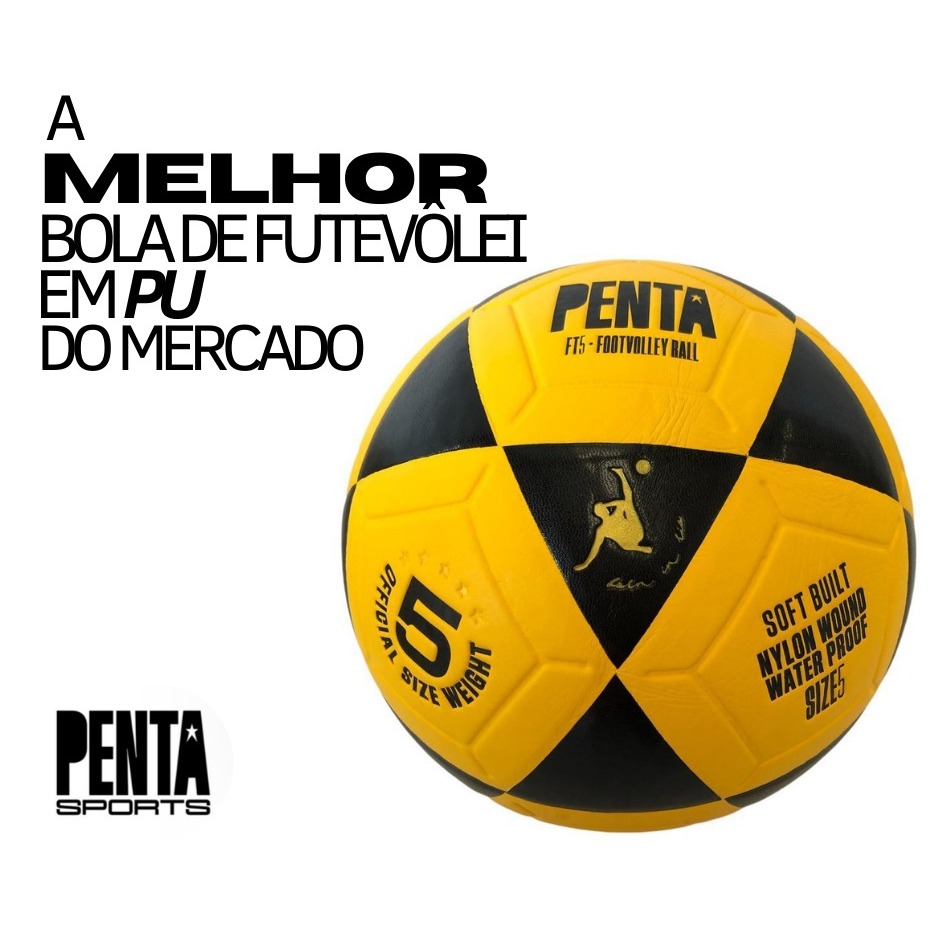 Bola Penta Futvolei Ft-5 Oficial Altinha Futevolei Sports Macia