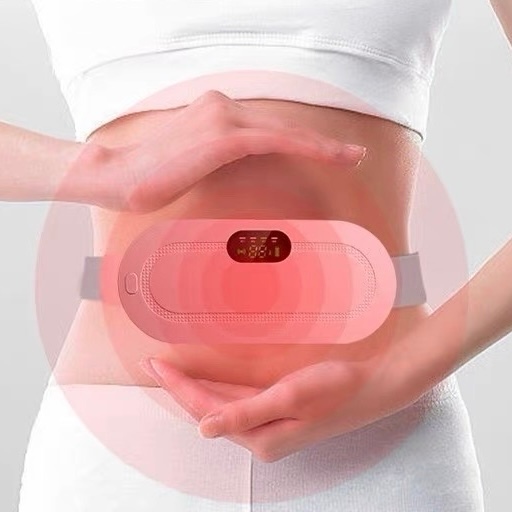 Compressa Quente Massageador Abdominal Para Cólicas Menstruais Três Níveis Aquecimento