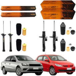 KIT 4 AMORTECEDOR GOL E VOYAGE G5 G6 G7 2008 A 2023 COFAP + KIT