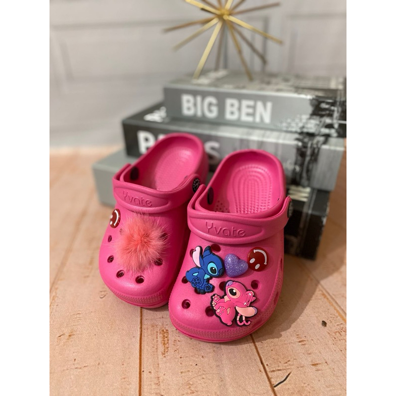 Babuche personalizado conforto estilo leve macio 4 pingente lindo divertido, sapato papete alça movível