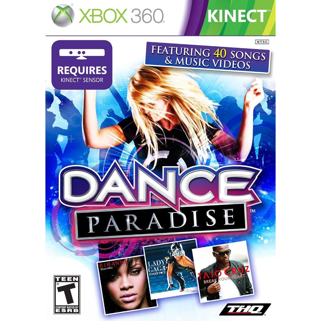 DANCE PARADISE KINECT - XBOX 360 ORIGINAL ( MIDIA FISICA )