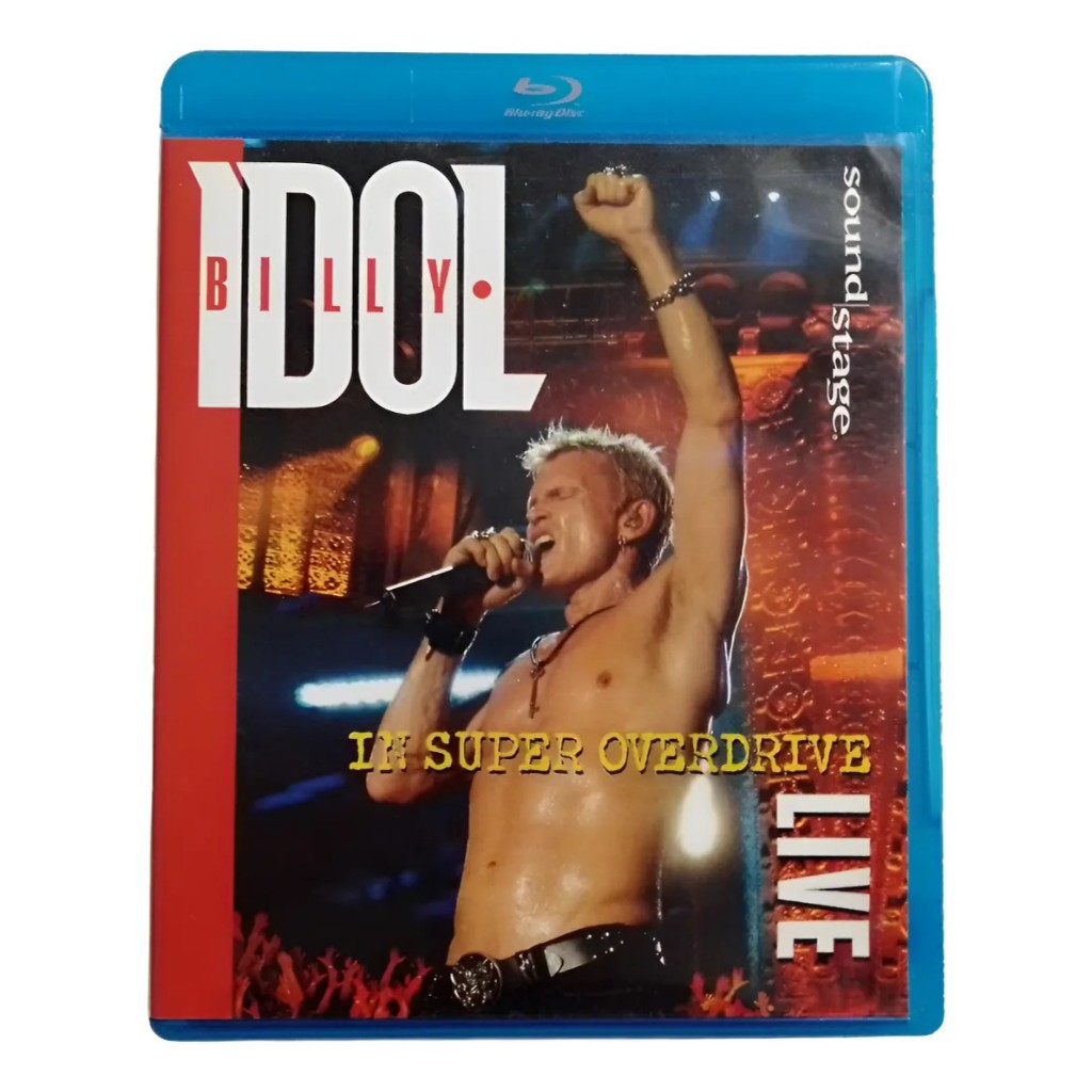 DVD Blu-ray Billy Idol - In Super Overdrive Live (blu-ray)