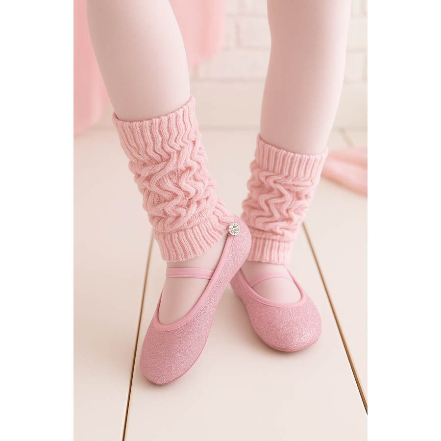 Polaina Balé Infantil e Adulto em Oferta na Shopee