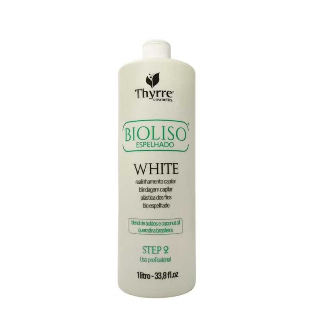 Ativo Bioliso White 1L Progressiva Organica Semi-Definitiva Thyrre Cosmétics