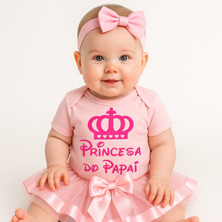 Body Bebê Infantil Menina Papai Mêsversário Temático Dia Dos Pais Super Confortável Linha Premium em Oferta na Shopee