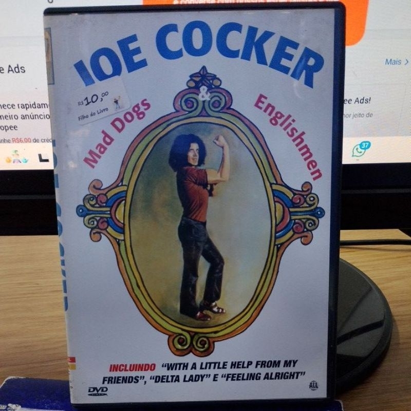 DVD Joe Cocker Mas dogs Englishmen