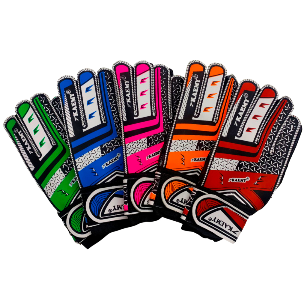 Par de Luvas Goleiro Campo Infantil p/ Treino com Velcro