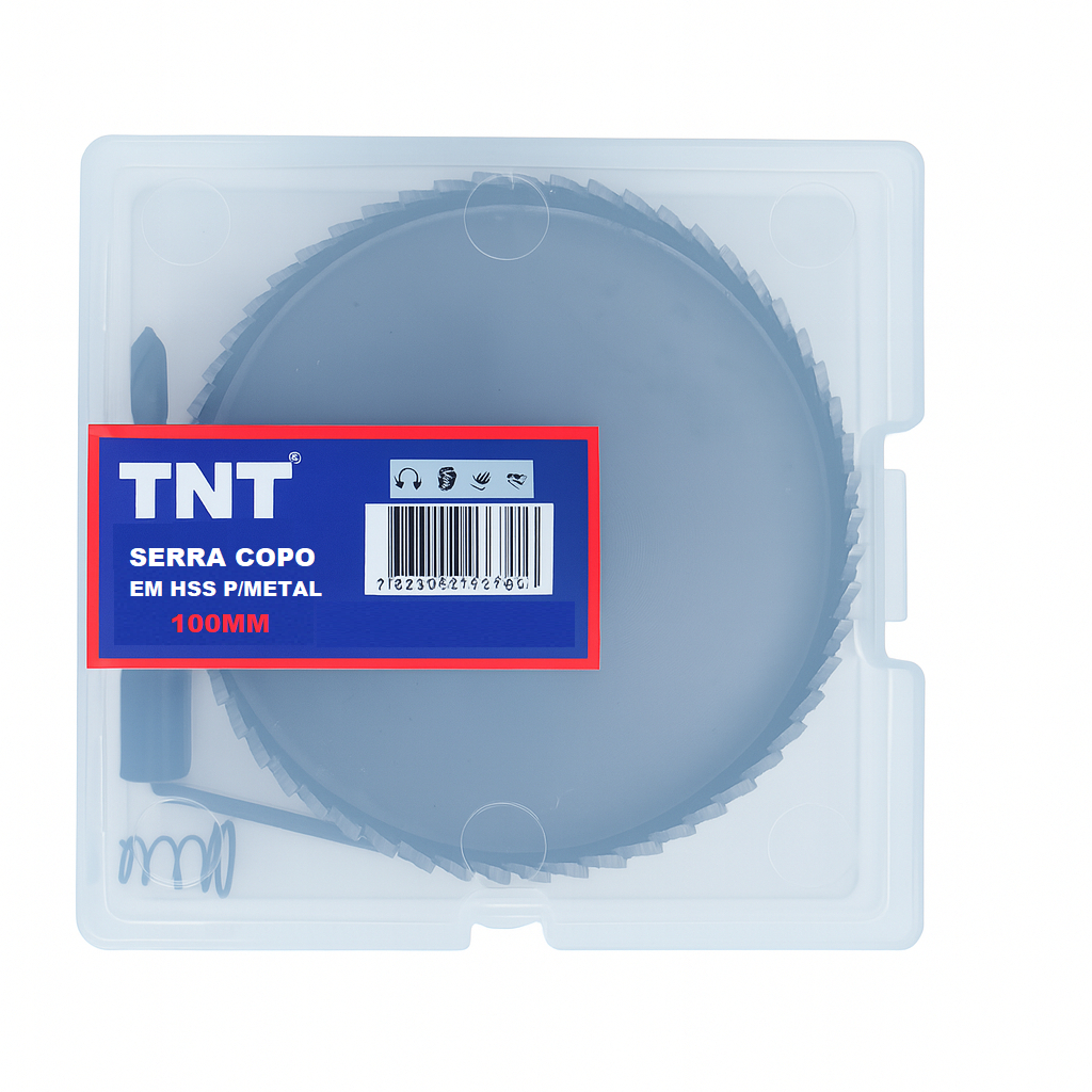 Serra Copo Aço Rápido 100mm Para Inox - TNT · foto 2