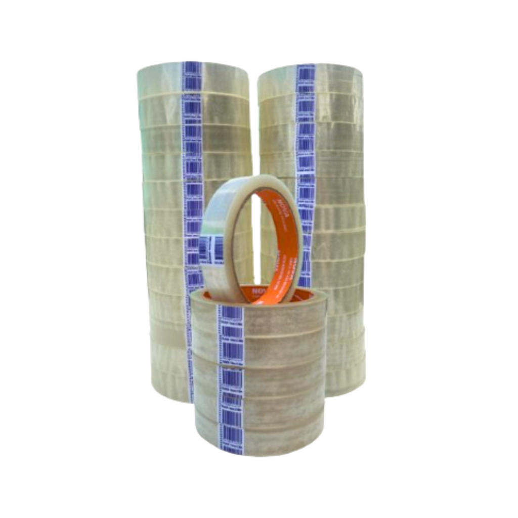 KIT 3 Fitas Adesivas Durex 18x50metros Transparentes super aderente