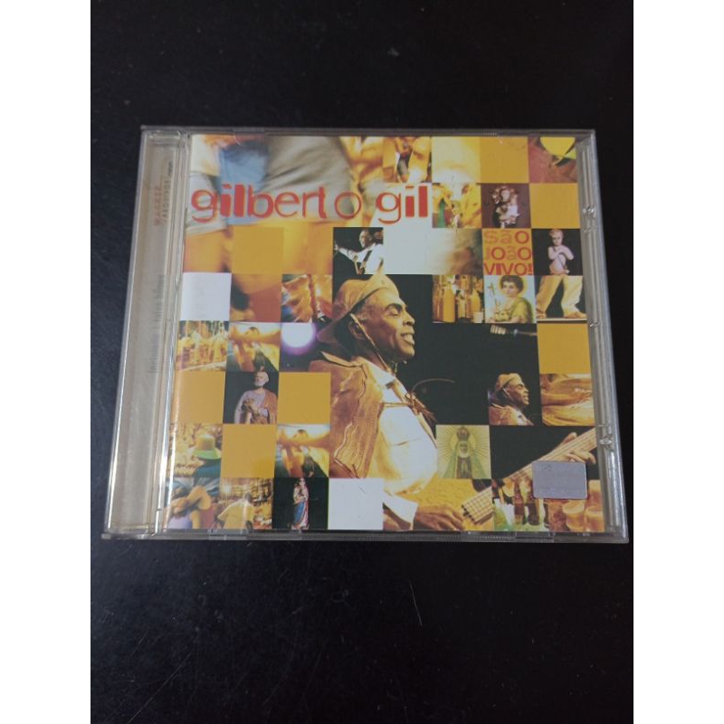 CD Gilberto Gil São João Vivo 2001 Reedição Warner