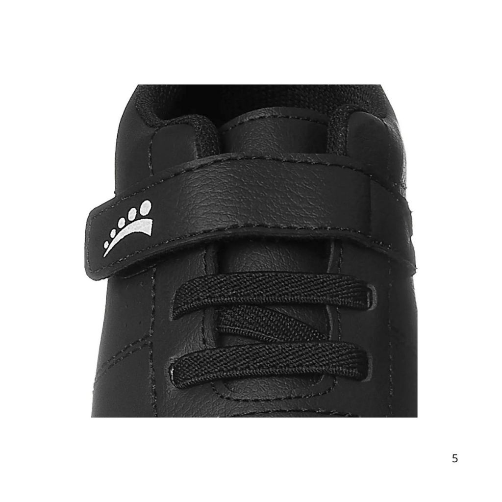 Tenis infantil ortopasso - velcro unico 2 elastico - 77534-2081 preto