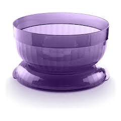 Saladeira 6 Litros Premier C/ Tampa e Concha Roxo Tupperware 👀💯