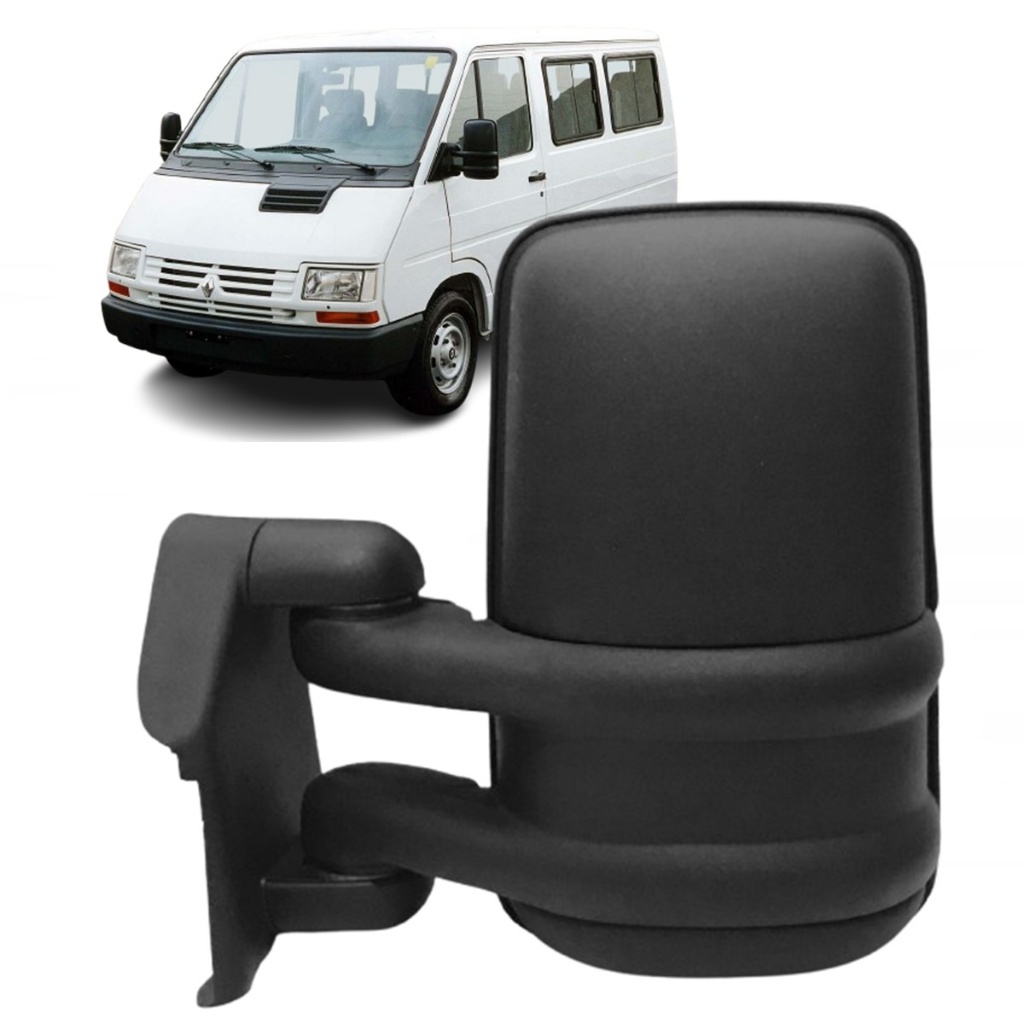 Retrovisor Externo Trafic 1996 Até 2002 Fixo Sem Controle Duplo