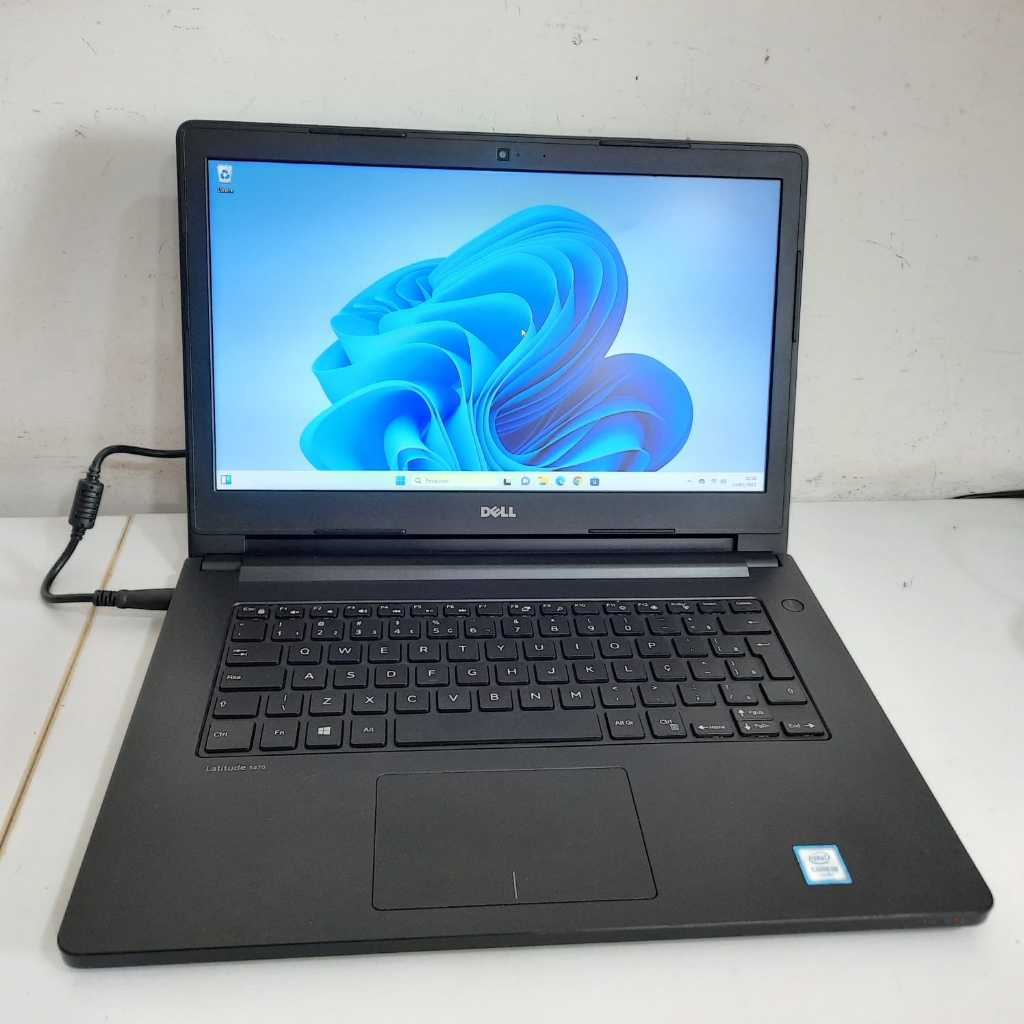 Notebook dell Latitude 3470 Core i5 6200u 2.3ghz Memoria 8gb ddr3 ssd 240gb wifi windows 11